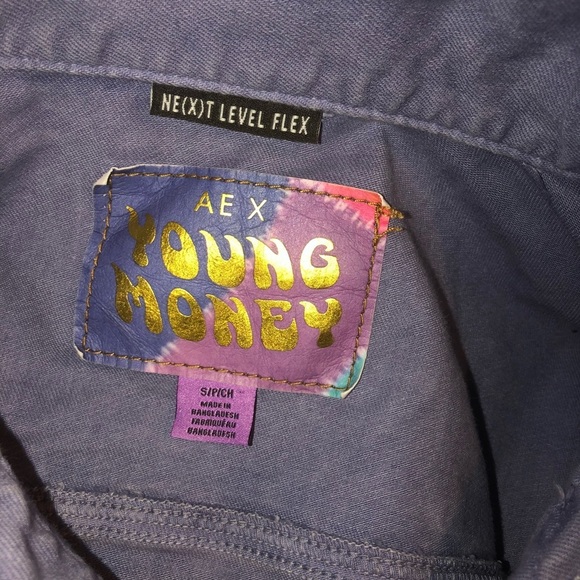 𝅺American Eagle Young Money Tie Dye Jacket nicki minaj lil wayne drake concert - Picture 4 of 5
